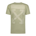 Off White Slim Rubber Arrow T-shirt Olive - Boinclo ltd