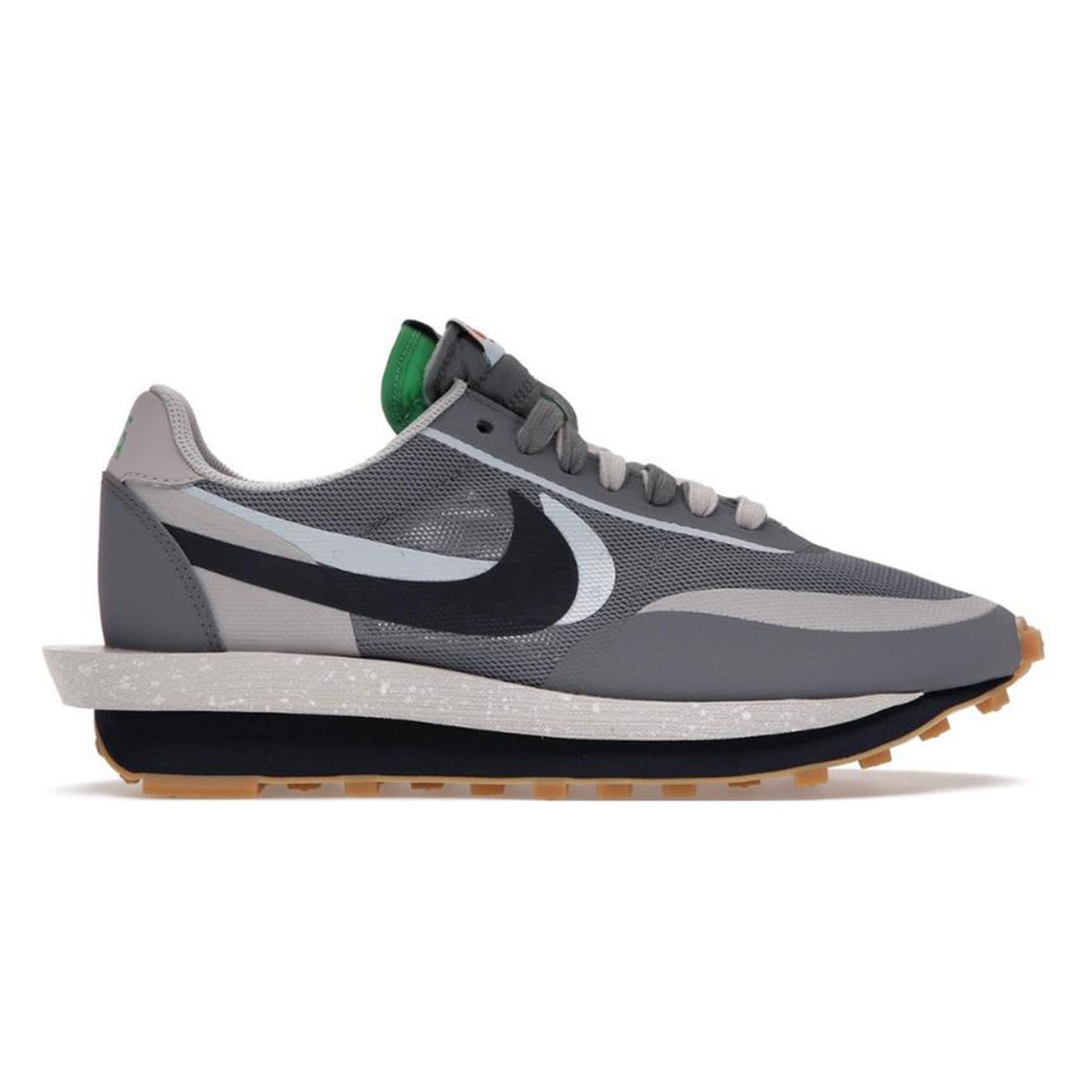 LD WAFFLE SACAI CLOT KISS OF DEATH 2 COOL GREY - AffluentAttire