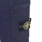 Stone Island Badge Cotton Sweat Pants Navy - Boinclo ltd
