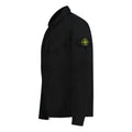Stone Island Badge Zip Overshirt Jacket Black - Boinclo ltd
