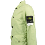 Stone Island Button-Up Overshirt Jacket Mint Green - Boinclo ltd