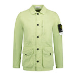 Stone Island Button-Up Overshirt Jacket Mint Green - Boinclo ltd