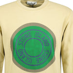 Stone Island Compass Printed Logo Sweatshirt Beige - Boinclo ltd