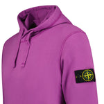 Stone Island Cotton Hooded Sweatshirt Grape - Boinclo ltd