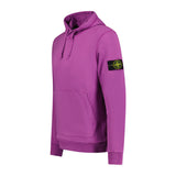 Stone Island Cotton Hooded Sweatshirt Grape - Boinclo ltd