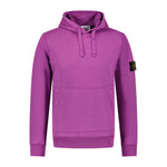 Stone Island Cotton Hooded Sweatshirt Grape - Boinclo ltd