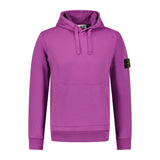 Stone Island Cotton Hooded Sweatshirt Grape - Boinclo ltd