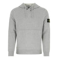 Stone Island Cotton Hooded Sweatshirt Grey - Boinclo ltd