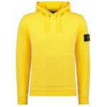 Stone Island Cotton Hooded Sweatshirt Yellow - Boinclo ltd
