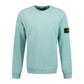 Stone Island Cotton Light Sweatshirt Aqua - Boinclo ltd