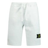 Stone Island Cotton Shorts Ice White - Boinclo ltd