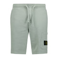 Stone Island Cotton Sweat Shorts Peal Grey - Boinclo ltd