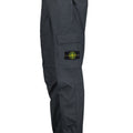 Stone Island Cuffed Leg Cargo Trousers Charcoal Grey - Boinclo ltd