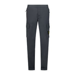 Stone Island Cuffed Leg Cargo Trousers Charcoal Grey - Boinclo ltd