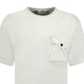 Stone Island Front Pocket T-Shirt White - Boinclo ltd