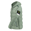 Stone Island Hooded Puffer Jacket In Seamless Tunnel Nylon Mint Green - Boinclo ltd