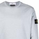 Stone Island Light Cotton Sweatshirt Ice Blue - Boinclo ltd