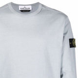 Stone Island Light Cotton Sweatshirt Ice Blue - Boinclo ltd