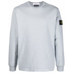 Stone Island Light Cotton Sweatshirt Ice Blue - Boinclo ltd
