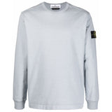 Stone Island Light Cotton Sweatshirt Ice Blue - Boinclo ltd