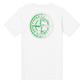 Stone Island Logo Front and Back T-Shirt White (Kids) - Boinclo ltd