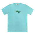 Stone Island Logo Front T-Shirt Light Blue (Kids) - Boinclo ltd