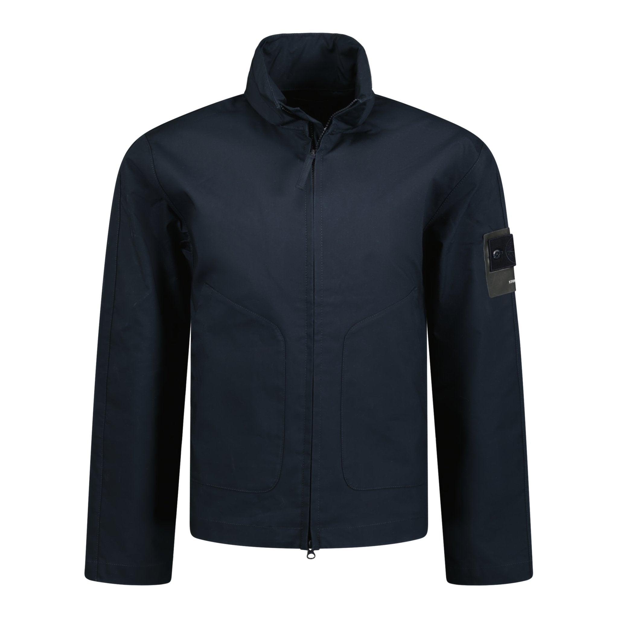 Stone Island 'MAC Supima' Ghost Badge Jacket Navy - Boinclo ltd