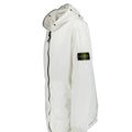 Stone Island Nylon-TC Hooded Rain Jacket White - Boinclo ltd