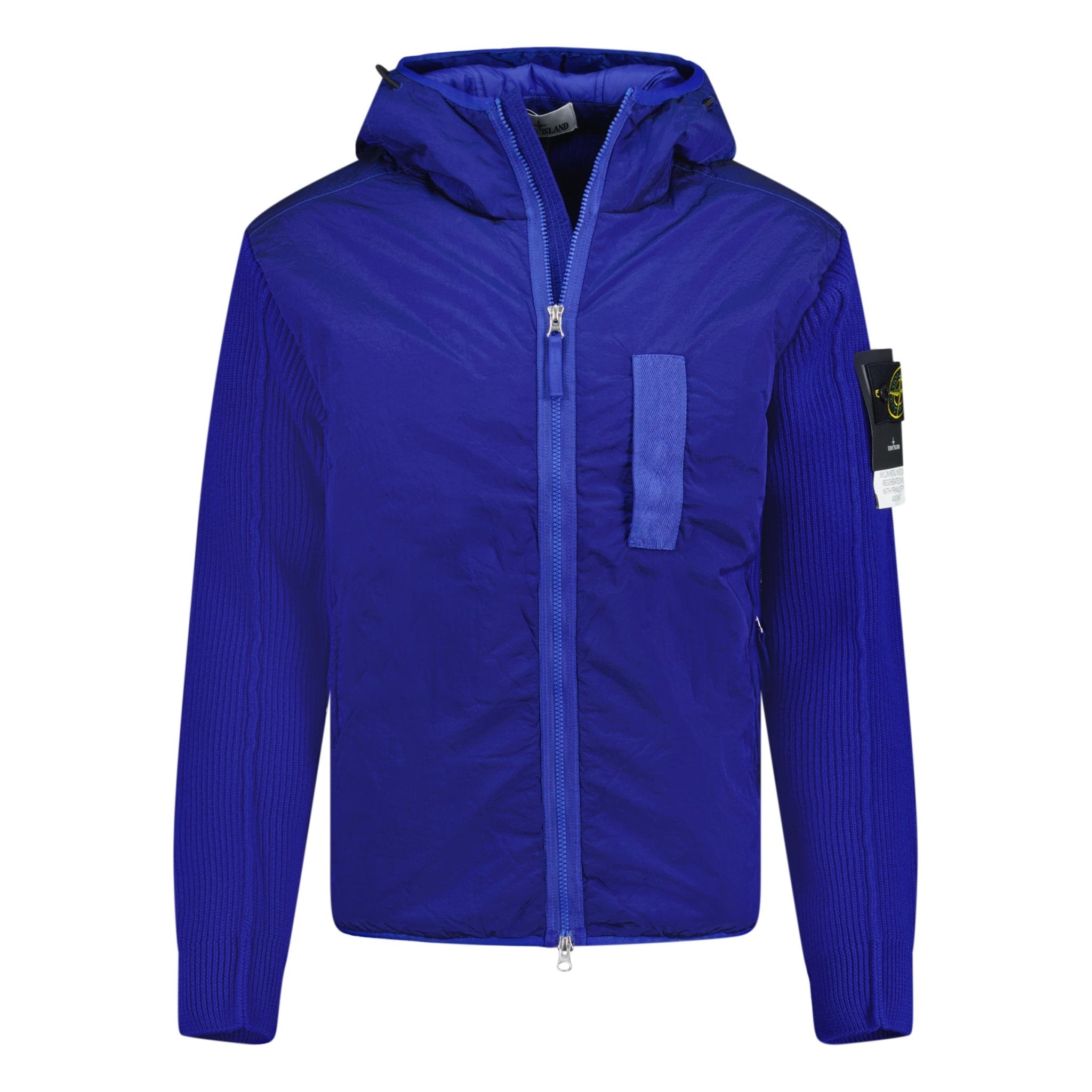 Stone Island Primaloft-TC Knit Jacket Blue - Boinclo ltd
