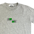 Stone Island Printed Compass Logo T-Shirt Grey (Kids) - Boinclo ltd