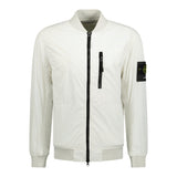 Stone Island Skin Touch Bomber Jacket Ice White - Boinclo ltd