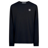 Stone Island Small Logo Long Sleeve T-Shirt Navy - Boinclo ltd
