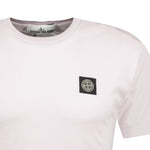 Stone Island Small Patch Logo T-Shirt Light Pink - Boinclo ltd