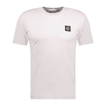Stone Island Small Patch Logo T-Shirt Light Pink - Boinclo ltd