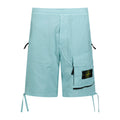Stone Island Stretch-Cotton Bermuda Shorts Aqua - Boinclo ltd
