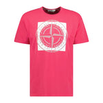 Stone Island Tricomia Two T-shirt Pink - Boinclo ltd