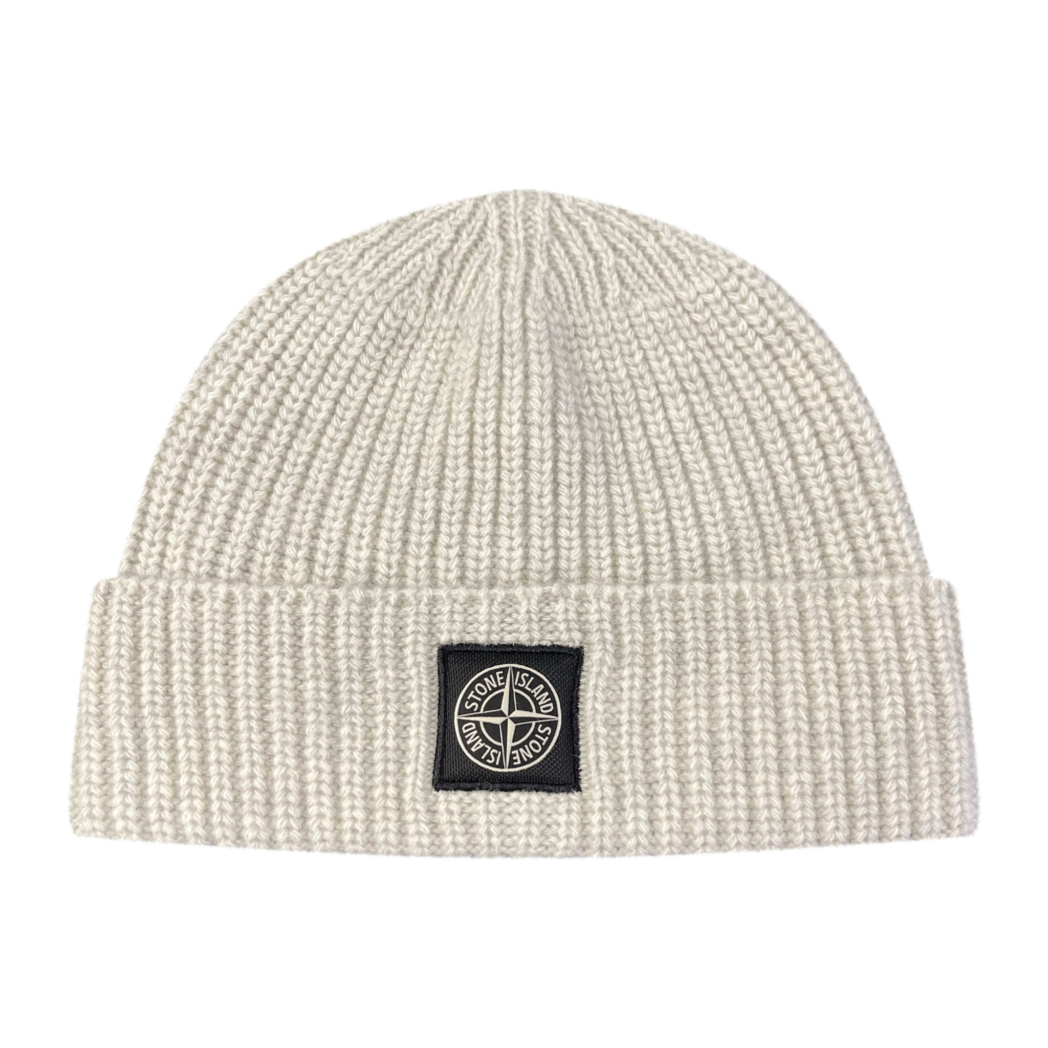Stone Island Wool Beanie Grey - Boinclo ltd