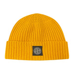 Stone Island Wool Beanie Yellow - Boinclo ltd