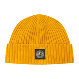 Stone Island Wool Beanie Yellow - Boinclo ltd