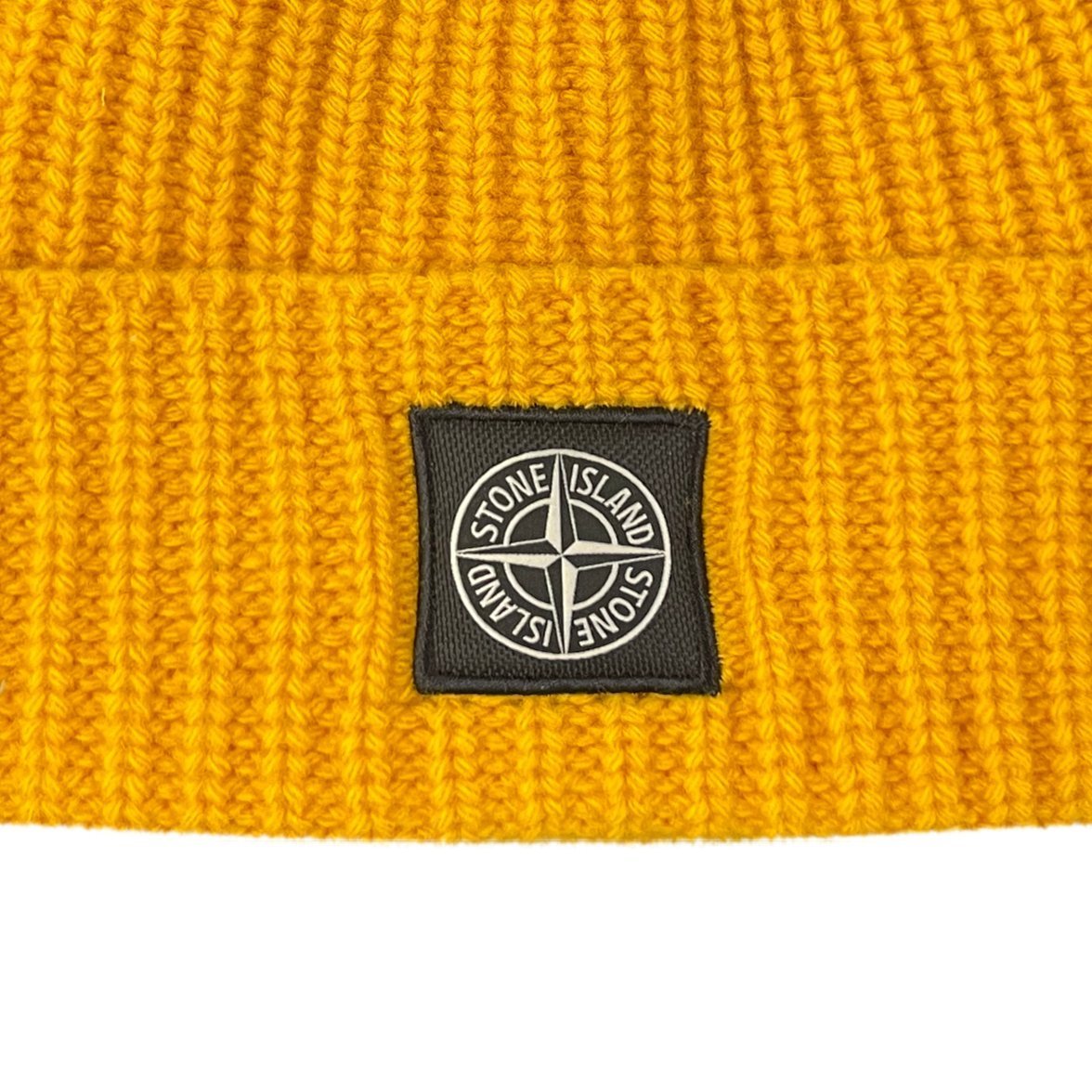 Stone Island Wool Beanie Yellow - Boinclo ltd