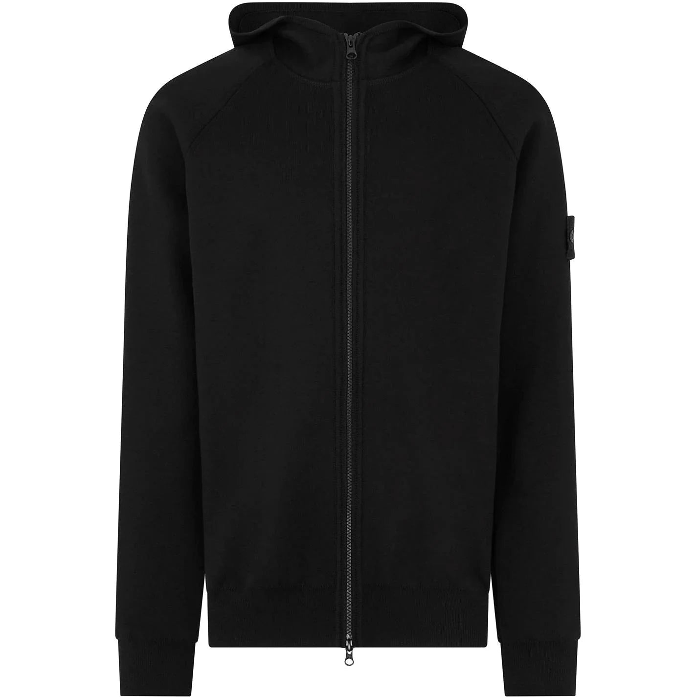 Stone Island Zip-Up Ghost Badge Jacket Black - Boinclo ltd