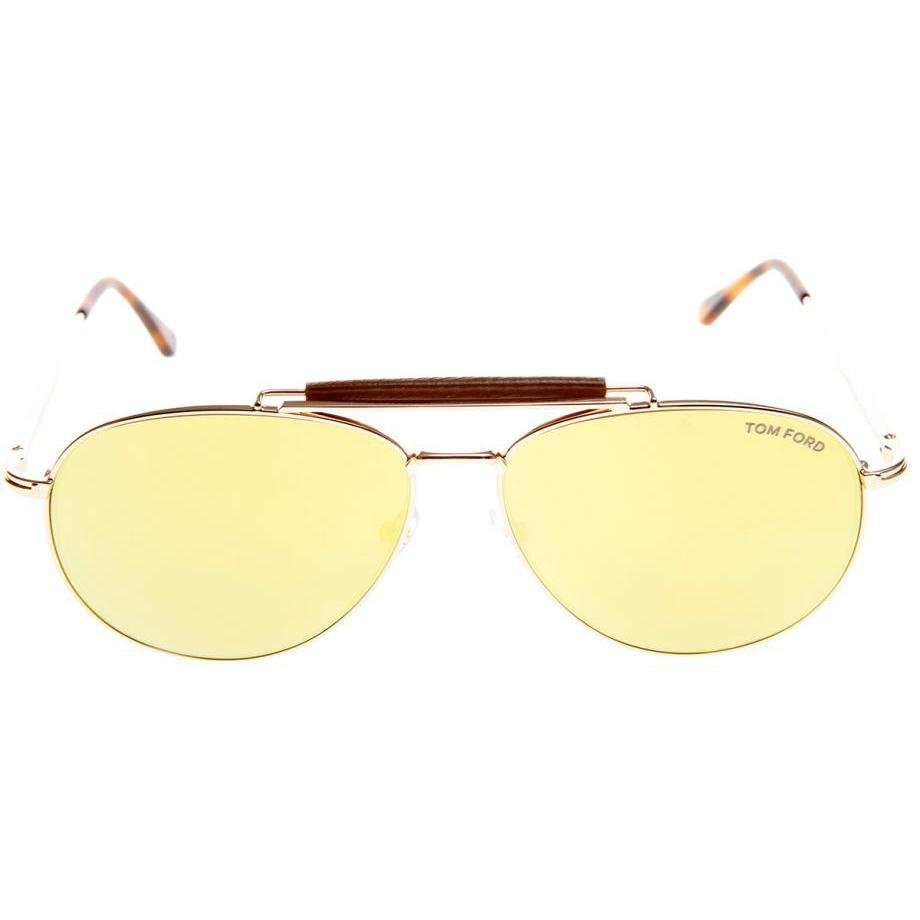 Tom Ford Aviator Style Sunglasses Rose Gold - Boinclo ltd