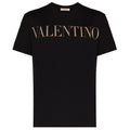 Valentino Bronze Logo T-Shirt Black - Boinclo ltd