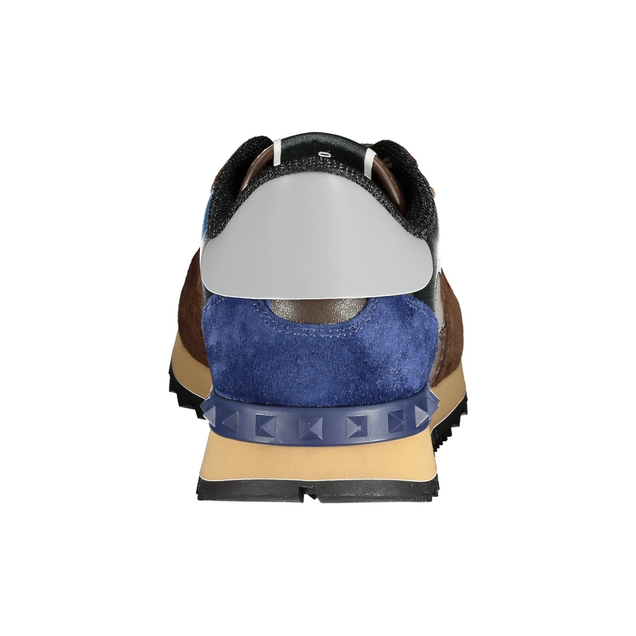 Valentino Brown & Blue Rockrunner Trainers - Boinclo ltd