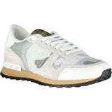 Valentino Mesh Rockrunner Trainers White - Boinclo ltd