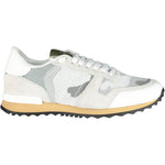Valentino Mesh Rockrunner Trainers White - Boinclo ltd
